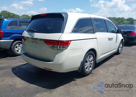 2016 Honda Odyssey Ex-L z USA, uszkodzony, nr VIN 5FNRL5H64GB051596
